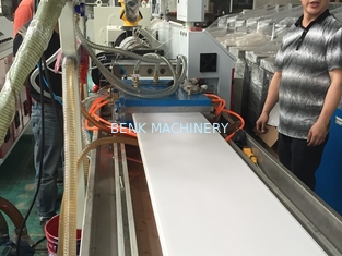뜨거운 각인 인쇄 PVC 단면도 밀어남 선 기계, PVC 문 제조 기계